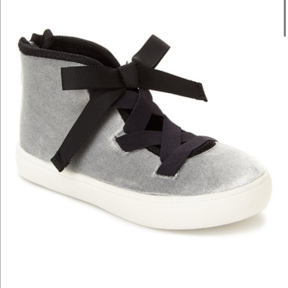 Carters grey Anisha high top sneaker slip on toddler